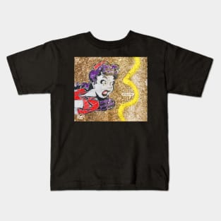 scream / Swiss Artwork Photography Kids T-Shirt